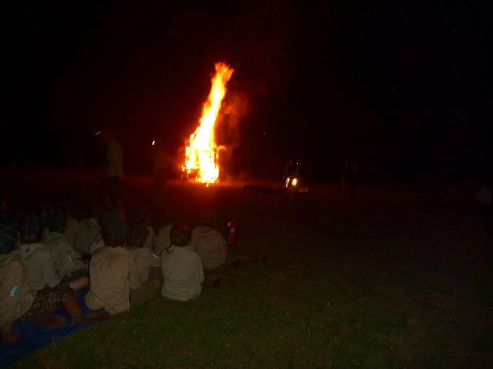Sint-Martinus den XIIde - Kamp Curfoz 2013 Groot Kampvuur